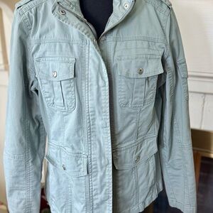 Kensie Women's Light Blue Utility Jacket